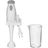 Bomann SM 354 CB Batidora De Mano, 2 Velocidades, Diseño Ergonómico, Vaso Medidor 500 Ml, Kit Montaje Pared 180W Blanco