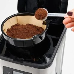 Clatronic KA 3642 Cafetera De Goteo Programable, 12/14 Tazas 1,5 L, Válvula Antigoteo, Mantiene Caliente, LCD 24H 900W Negro/Plata -Cocina Electrodomésticos Ventas 14370653 4