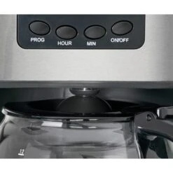 Clatronic KA 3642 Cafetera De Goteo Programable, 12/14 Tazas 1,5 L, Válvula Antigoteo, Mantiene Caliente, LCD 24H 900W Negro/Plata -Cocina Electrodomésticos Ventas 14370653 5