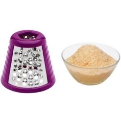 Clatronic ME 3604 Cortadora Verduras Eléctrico, Ideal Para Cortar, Rallar, Triturar, 5 Funciones, 5 Acce. Acero 150W Blanco -Cocina Electrodomésticos Ventas 14370666 3