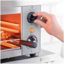 Tostador Salamandra Rces-2000-Ego Royal Catering 2000 W 3 Alturas Termostato Ego -Cocina Electrodomésticos Ventas 14897430 5