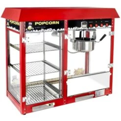 Máquina Para Palomitas De Maíz Con Expositor Caliente 1700W Cubierta Roja 5 Kg/H -Cocina Electrodomésticos Ventas 14897633 2