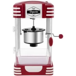 Máquina Palomitas De Maíz Palomitera Diseño Retro Palomitero Años 50 Rojo 1325W -Cocina Electrodomésticos Ventas 14898116 3