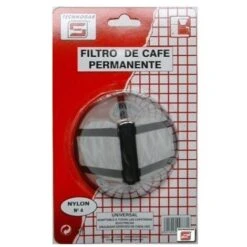 Filtro Cafe Permanente Nylon N.4 Tecnhogar