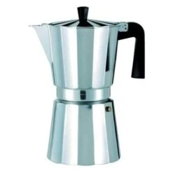 Cafetera Italiana 06Tazas Aluminio New Vitro Oroley
