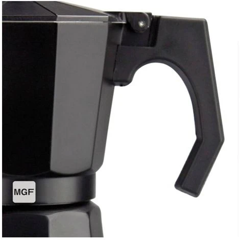 MAGEFESA 01PACFKEB03 - Cafetera 3 Tazas En Aluminio Esmaltado Noir 5 MAGEFESA 01PACFKEB03 - Cafetera 3 Tazas En Aluminio Esmaltado Noir - Imagen 3