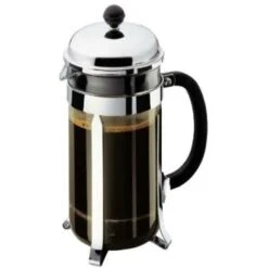 MIBRICOTIENDA Cafetera Y Tetera De Embolo 6 Tazas 600 Ml 03003