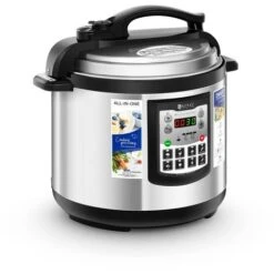 Olla A Presión Eléctrica Programable Robot De Cocina Multicocción 8 Litros 1250W