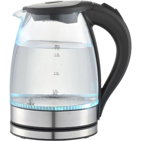 Hervidor Eléctrico 2200W De Cristal Y Acero 1.7 L 4 Hervidor Eléctrico 2200W De Cristal Y Acero 1.7 L - Imagen 2