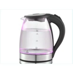 Hervidor Eléctrico 2200W De Cristal Y Acero 1.7 L 8 Hervidor Eléctrico 2200W De Cristal Y Acero 1.7 L -Cocina Electrodomésticos Ventas 28602890 3