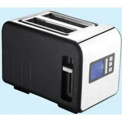 Tostador En Acero Inoxidable 800W Con Pantalla Digital Y 2 Ranuras Anchas -Cocina Electrodomésticos Ventas 28602892 4