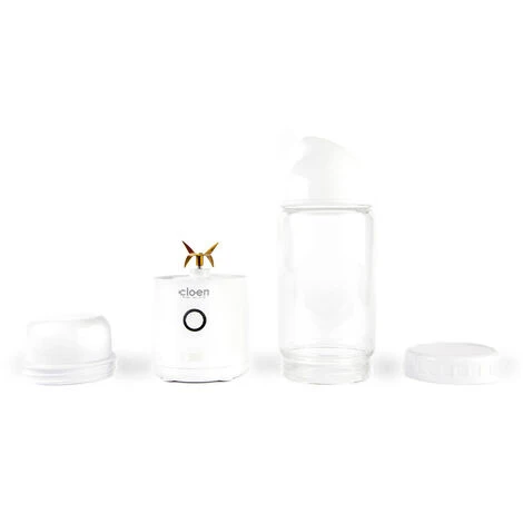 Batidora Vaso Portátil Recargable, Hojas Recubrimiento Titanio, 2200Mah, 400Ml 7 Batidora Vaso Portátil Recargable, Hojas Recubrimiento Titanio, 2200Mah, 400Ml - Imagen 5