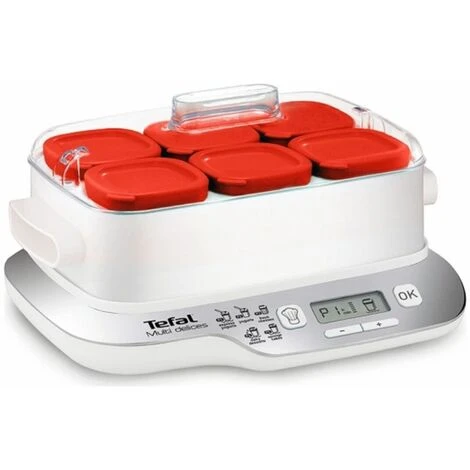 Yogurtera Tefal YG660132 Blanco 3045380013407 S0427034 Tefal 3 Yogurtera Tefal YG660132 Blanco 3045380013407 S0427034 Tefal