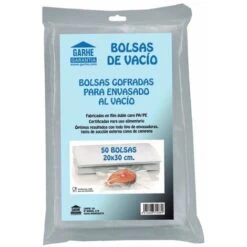 BOLSAS ENVASADO AL VACIO 20X30CM (50UNDS)