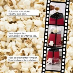 Máquina De Palomitas 1100W Color Rojo Party SH -Cocina Electrodomésticos Ventas 34257782 3