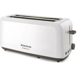 Taurus Tostador Dos Ranuras Largas Blanco-1450w