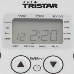 Tristar PANIFICADORA 1KG 19 PROGRAMAS BM4586 -Cocina Electrodomésticos Ventas 40617392 3