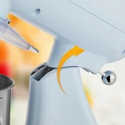 AREBOS Batidora Amasadora 1800W 6L Cuenco Acero Inoxidable 6 Velocidade Silencioso Azul -Cocina Electrodomésticos Ventas 42176792 5