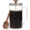 Klarstein Cafetera Francesa Ristretto 0,35 Litros Vidrio Borosilicato Acero Inoxidable Madera De Nogal -Cocina Electrodomésticos Ventas 42753596 1
