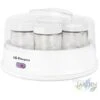 Yogurtera Para 7 Yogures Orbegozo. Incorpora 7 Tarros De Cristal De 200ml. Temperatura Constante Para Un Resultado óptimo.