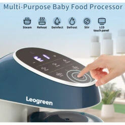 Robot Cocina Bebe, Robot Alimentos 7 EN 1 Multifunción, Vaporera Y Licuadora De Puré, Esterilizador Y Calentador De Biberones, Recalentar, Descongela, Limpieza Automática, Sin BPA, LED -Cocina Electrodomésticos Ventas 54716546 2