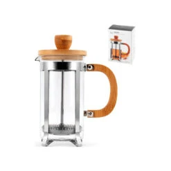 CAFETERA / TETERA EMBOLO INOX BAMBU