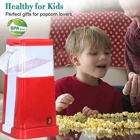 Máquina De Palomitas De Maíz De Aire Caliente Betterlife, Máquina De Palomitas De Maíz Para Niños, Mini Máquina De Palomitas De Maíz == 7 Máquina De Palomitas De Maíz De Aire Caliente Betterlife, Máquina De Palomitas De Maíz Para Niños, Mini Máquina De Palomitas De Maíz == - Imagen 5