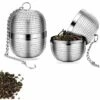 Infusor De Té Betterlife, 2 Uds., Colador De Té Con Filtro De Cadena De Acero Inoxidable Para Especias De Té, La Mayoría De Tazas Y Teteras -Cocina Electrodomésticos Ventas 56894967 1