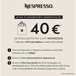 Krups Nespresso Pixie XN304T - Cafetera Monodosis De Cápsulas Nespresso, Compacta, 19 Bares, Apagado Automático, 0.7 L, Color Gris Titanio, 14 Cápsulas Interior -Cocina Electrodomésticos Ventas 59634309 2