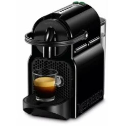 DeLonghi Nespresso De'Longhi Inissia EN80.B - Cafetera Monodosis De Cápsulas Nespresso, 19 Bares, Apagado Automático, Color Negro, Incluye Pack De Bienvenida Con 14 Cápsulas