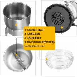 Molinillo De Café Eléctrico &ndash Acero Inoxidable -Cocina Electrodomésticos Ventas 60435248 4