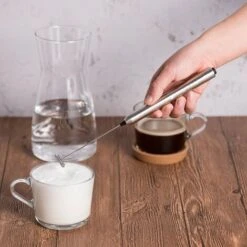 Batidor De Espuma Eléctrico De Mano. Espumador De Leche, Café O Té. Requiere Dos Pilas AAA (no Incluidas) -Cocina Electrodomésticos Ventas 60660575 5