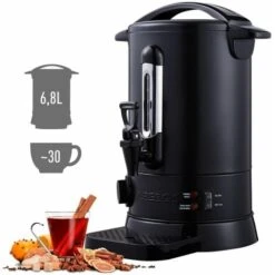 AREBOS Dispensador De Bebidas Calientes 20 L Máquina De Vino Caliente 1650 W
