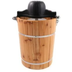 Máquina De Hacer Helado GIVRETO De Madera - 5.5 L - Venta-unica -Cocina Electrodomésticos Ventas 62809206 2