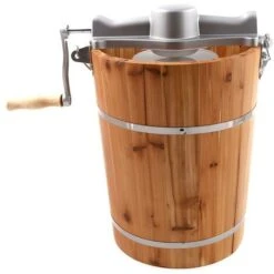 Máquina De Hacer Helado GIVRETO De Madera - 5.5 L - Venta-unica -Cocina Electrodomésticos Ventas 62809206 3
