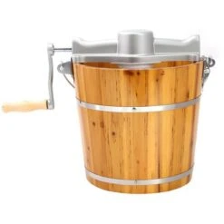 Máquina De Hacer Helado GIVRETO De Madera - 3.5 L - Venta-unica -Cocina Electrodomésticos Ventas 63493443 4