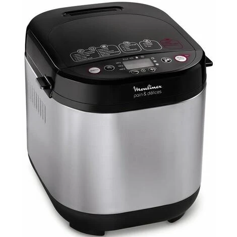 Moulinex OW240E30 Panificadora Negro, Acero Inoxidable 650 W 5 Moulinex OW240E30 Panificadora Negro, Acero Inoxidable 650 W - Imagen 3