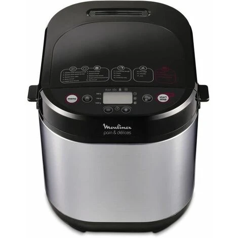 Moulinex OW240E30 Panificadora Negro, Acero Inoxidable 650 W 7 Moulinex OW240E30 Panificadora Negro, Acero Inoxidable 650 W - Imagen 5