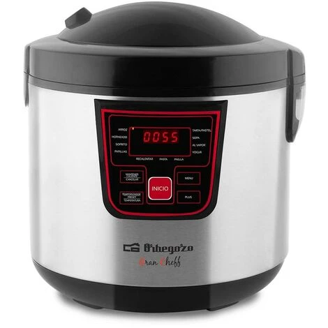 Orbegozo MCP 6000 5 L 860 W Negro, Acero Inoxidable 3 Orbegozo MCP 6000 5 L 860 W Negro, Acero Inoxidable