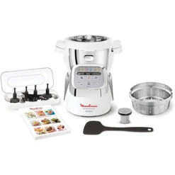 Robot De Cocina Multifuncional 4.5l 1550w - Hf806e10 - Moulinex -