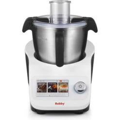 Robot De Cocina Multifunción Con Báscula Integrada Y Pantalla Táctil + Bol Adicional - Robicook + Bol - Robby - -Cocina Electrodomésticos Ventas 70635795 3
