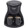Cafetera Negra De 2 Tazas 450w. - Acm8007be - Bestron - -Cocina Electrodomésticos Ventas 70637332 1