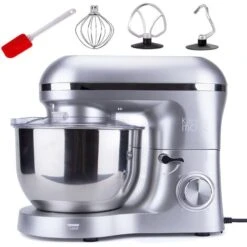 Robot Pastelero Multifunción 5.5l 1500w Gris - Bat-1518-n - Kitchen Move -