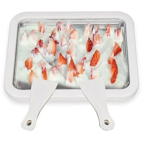 Heladera Enrollada, Yogur Helado. Sartén Para Hacer Rollos De Helado Instantáneo 3 Heladera Enrollada, Yogur Helado. Sartén Para Hacer Rollos De Helado Instantáneo