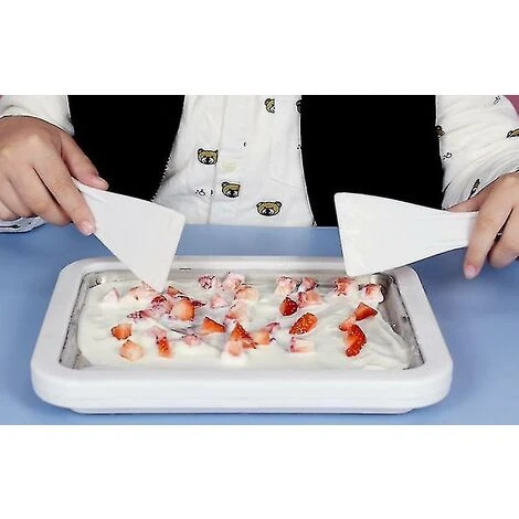 Heladera Enrollada, Yogur Helado. Sartén Para Hacer Rollos De Helado Instantáneo 4 Heladera Enrollada, Yogur Helado. Sartén Para Hacer Rollos De Helado Instantáneo - Imagen 2