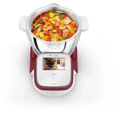 Robot De Cocina Multifuncional 3l 1550w Red Edition - Hf934510 - Moulinex - 6 Robot De Cocina Multifuncional 3l 1550w Red Edition - Hf934510 - Moulinex - - Imagen 4