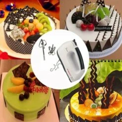 Batidora De Mano Eléctrica De 7 Velocidades, Batidora Manual Batir Huevo Y Leche De Acero Inoxidable -Cocina Electrodomésticos Ventas 71576015 4