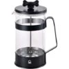Cafetera Con Émbolo 6 Tazas 600 Ml Acero Inoxidable Y Borosilicato Alta Resistencia Negro Mate Black & White Benetton -Cocina Electrodomésticos Ventas 72052415 1