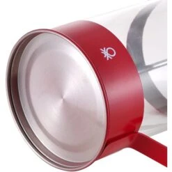 Cafetera Con Émbolo 6 Tazas 600 Ml Acero Inoxidable Y Borosilicato Alta Resistencia Rojo Mate Rainbow Benetton -Cocina Electrodomésticos Ventas 72052453 3