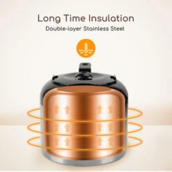 Aigostar Bonnie - Cafetera De Goteo Con Filtro Extraíble De Acero Inoxidable. 800W, Pantalla LCD, Programable 24h, 1,2 Litros Capacidad, 10 Tazas. Función Pausar & Servir. Libre De BPA. -Cocina Electrodomésticos Ventas 72291599 5